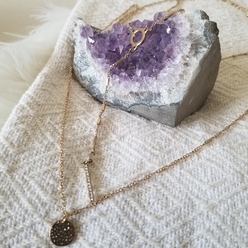 Dynamite double layer necklace